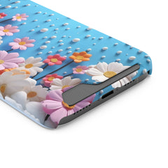 Flower Effect Holder Phone Case