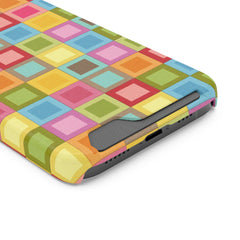 Fabric Land Card Holder Phone Case