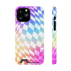 Rainbow Card Holder Phone Case