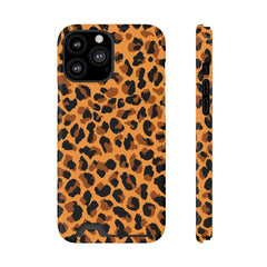 Orange Leopard Holder Phone Case