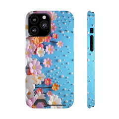 Flower Effect Holder Phone Case