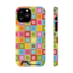 Fabric Land Card Holder Phone Case