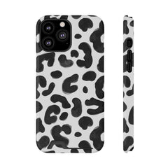 White Leopard Holder Phone Case