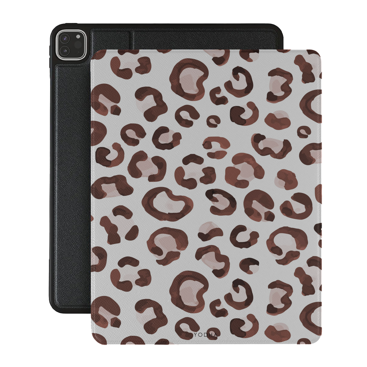 White Cheetah iPad Case