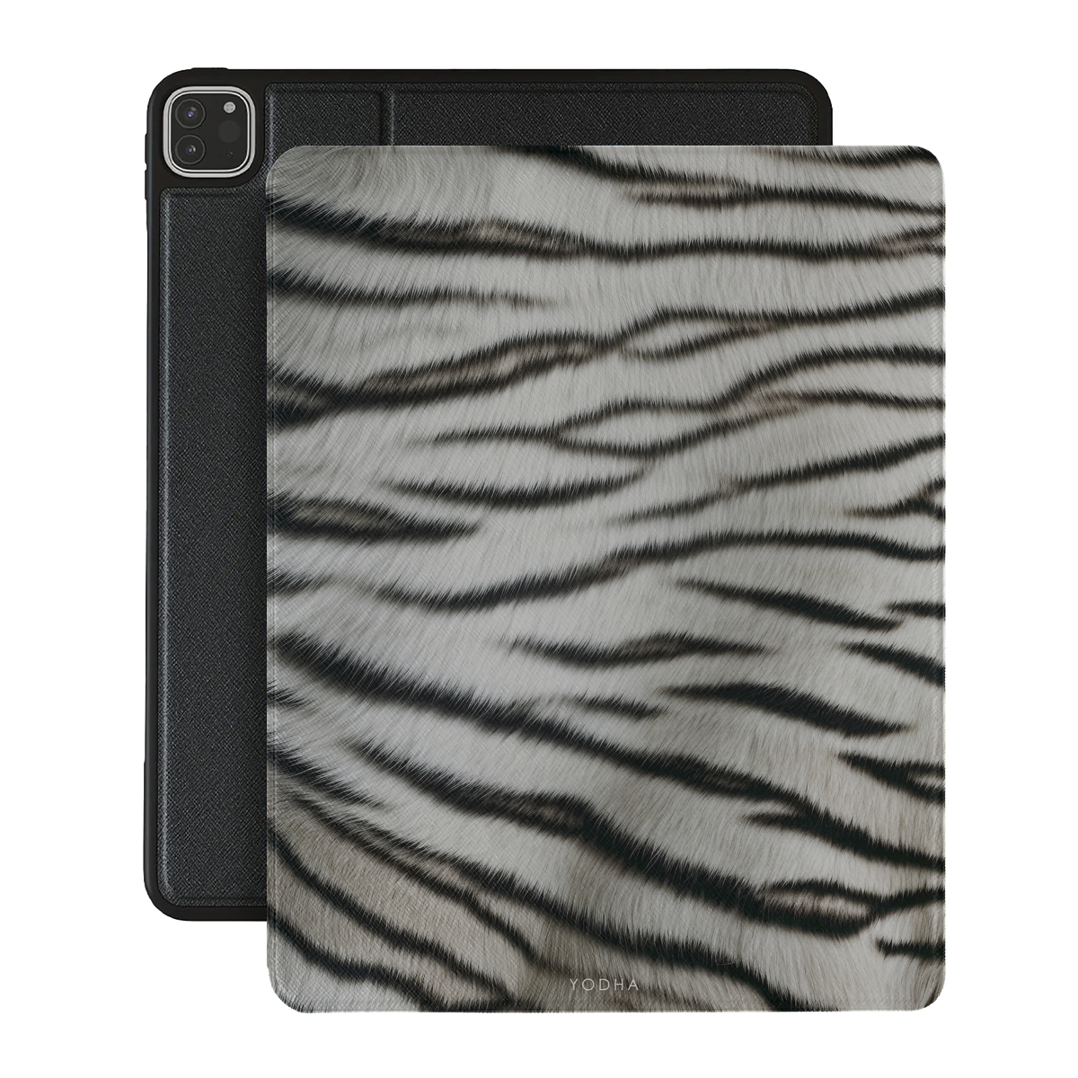 White Zebra iPad Case