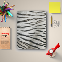 White Zebra iPad Case