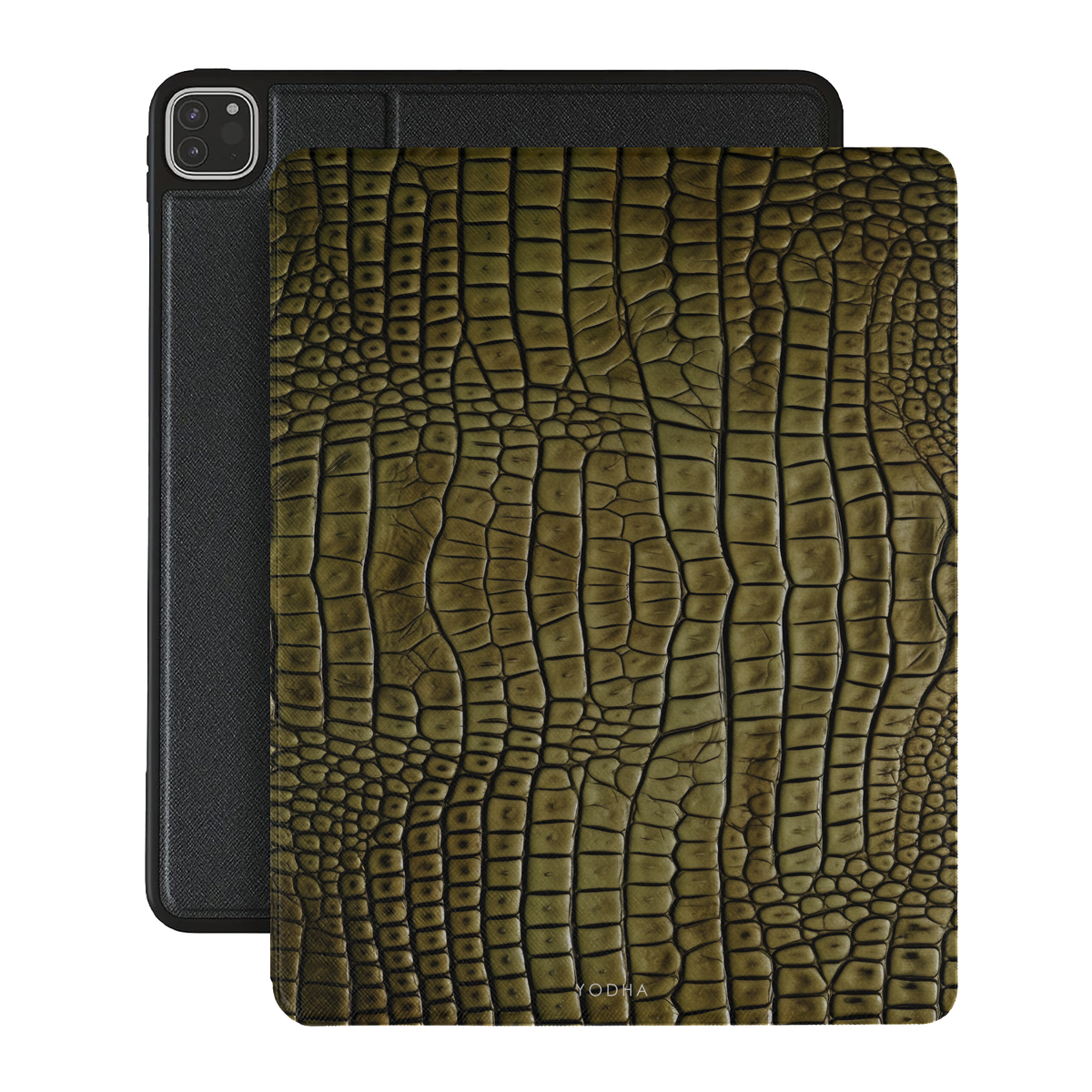 BROWN CROCODILE iPad Case