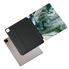 Green Atom iPad Case