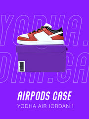 Air SB Dunk Red/Purple Sneaker Airpods Case