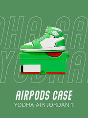 Air 1 High Light Green Sneaker Airpods Case