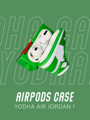 Air 1 High Light Green Sneaker Airpods Case