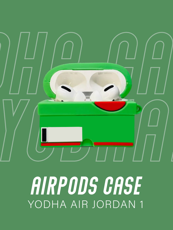 Air 1 High Light Green Shoe Airpods Case