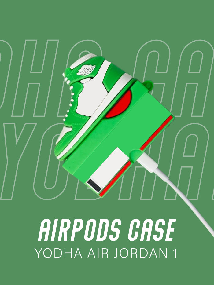 Air 1 High Light Green Shoe Airpods Case