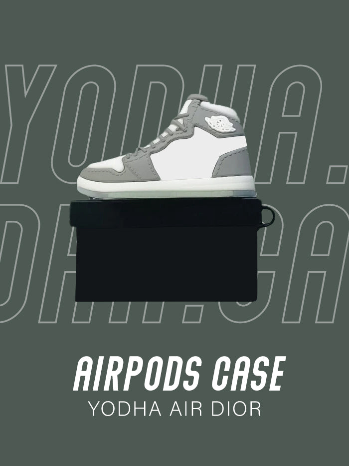 Air Grey High Shoe Airpods Case