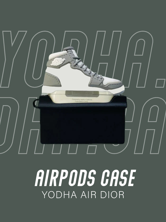 Air Grey High Shoe Airpods Case