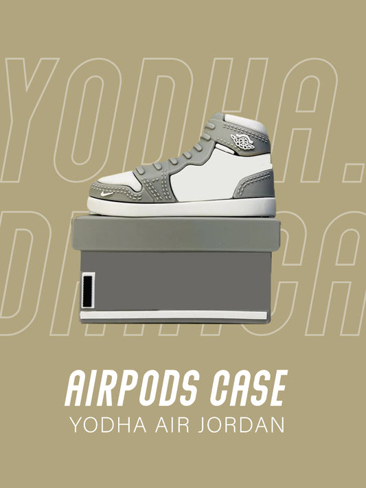 Air 1 High Grey Shoe  Airpods Case