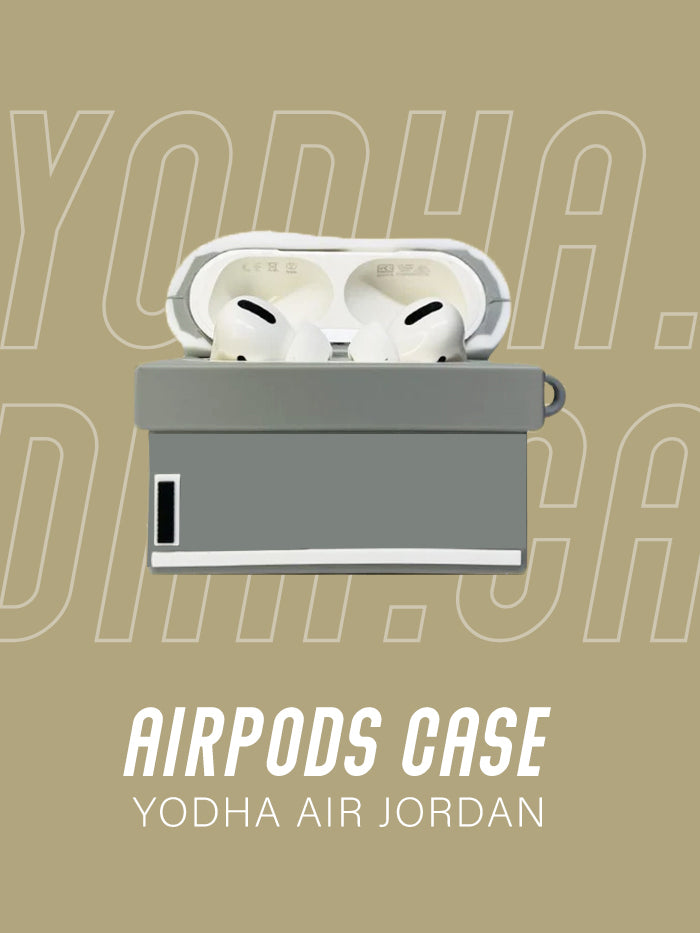 Air 1 High Grey Shoe  Airpods Case