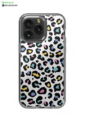 WHITE LEOPARD Clear Case