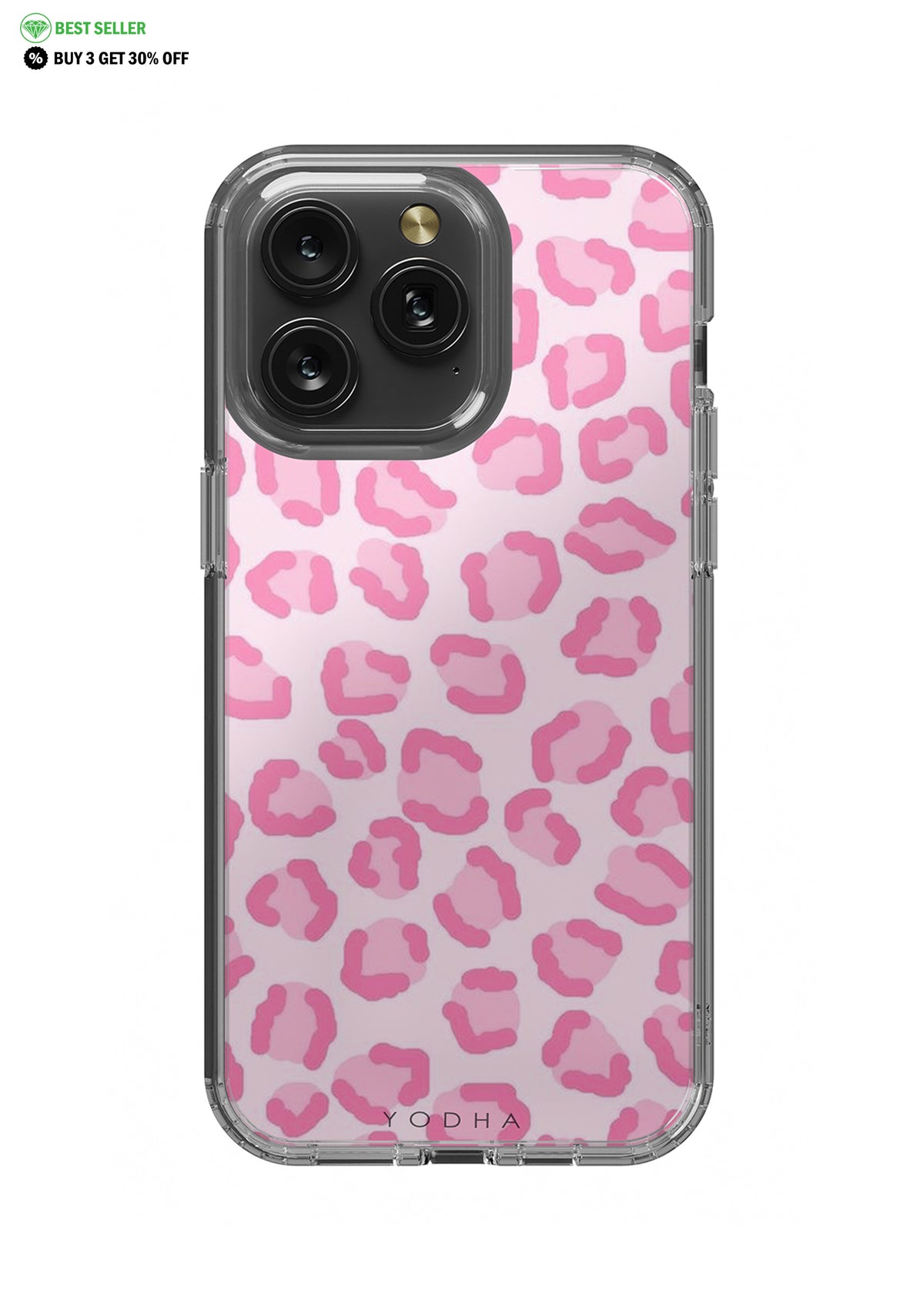 PINK LEOPARD Clear Case