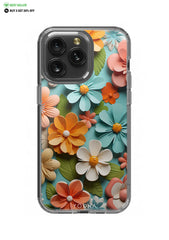 FALL FLOWERS Clear Case