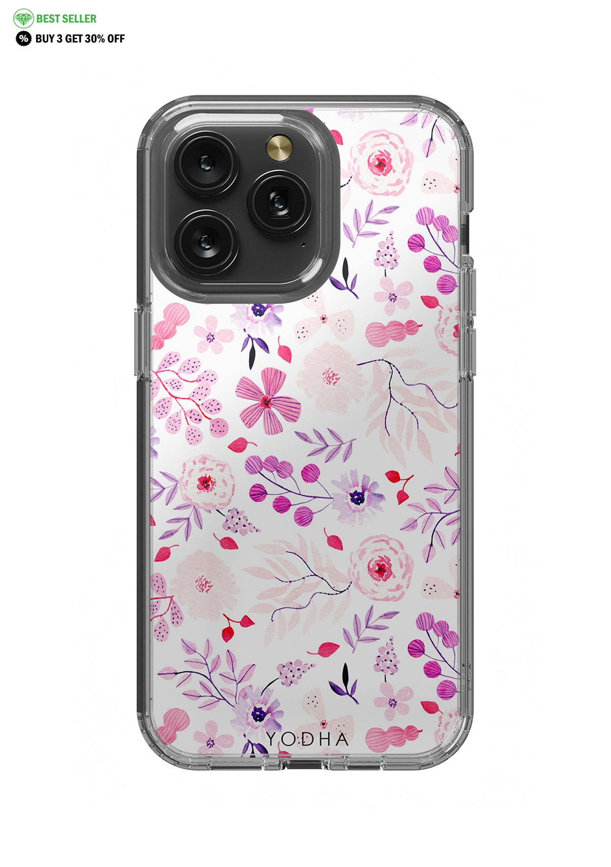 CHARM PINK Clear Case