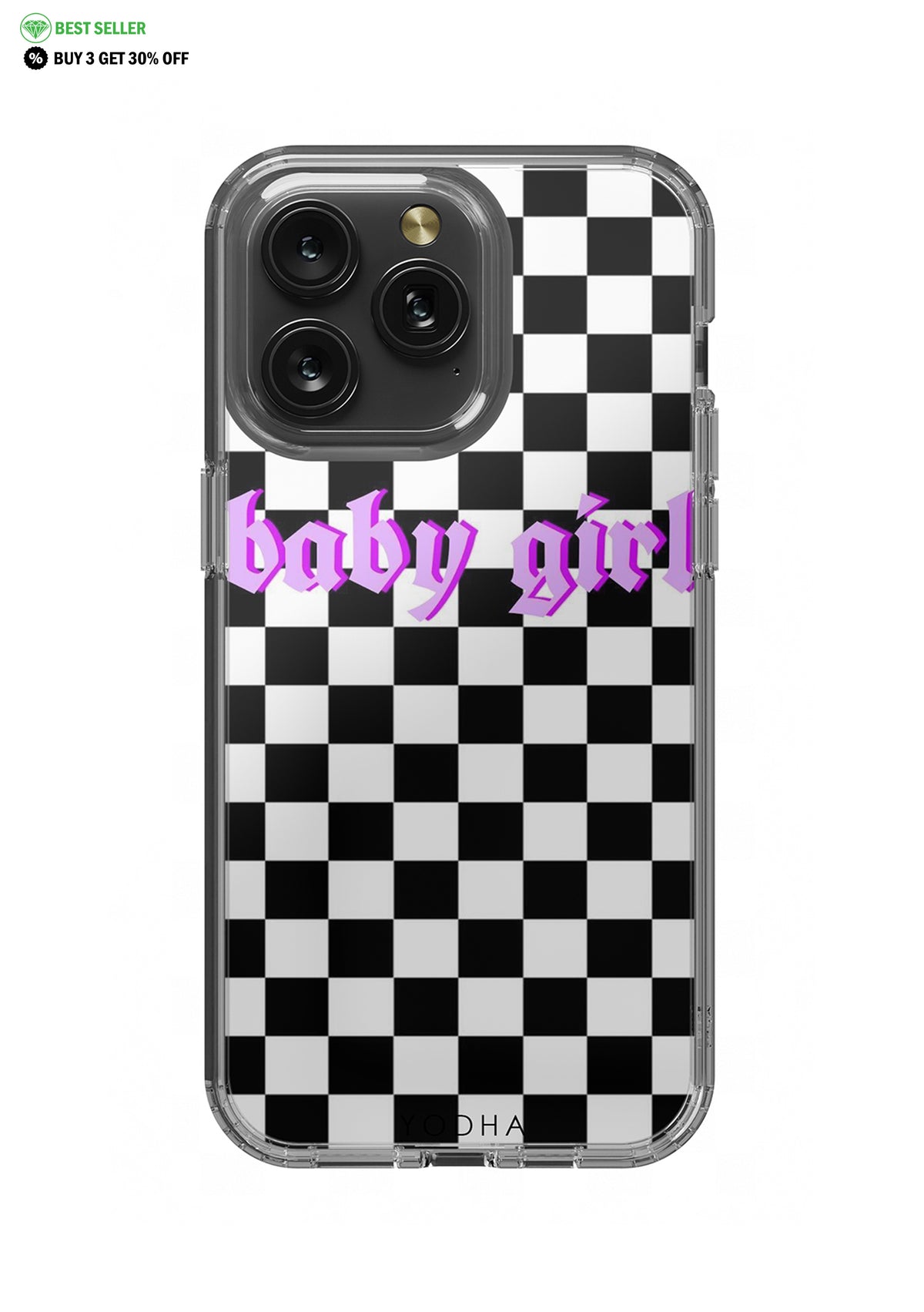 BABY GIRL Clear Case