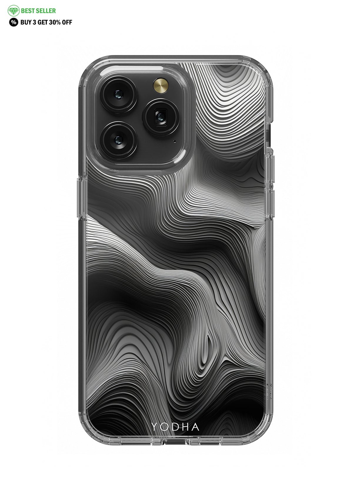 BLACK SAHARA Clear Case