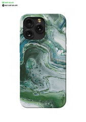 GREEN ATOM Snap Case