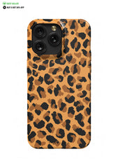 ORANGE LEOPARD Snap Case