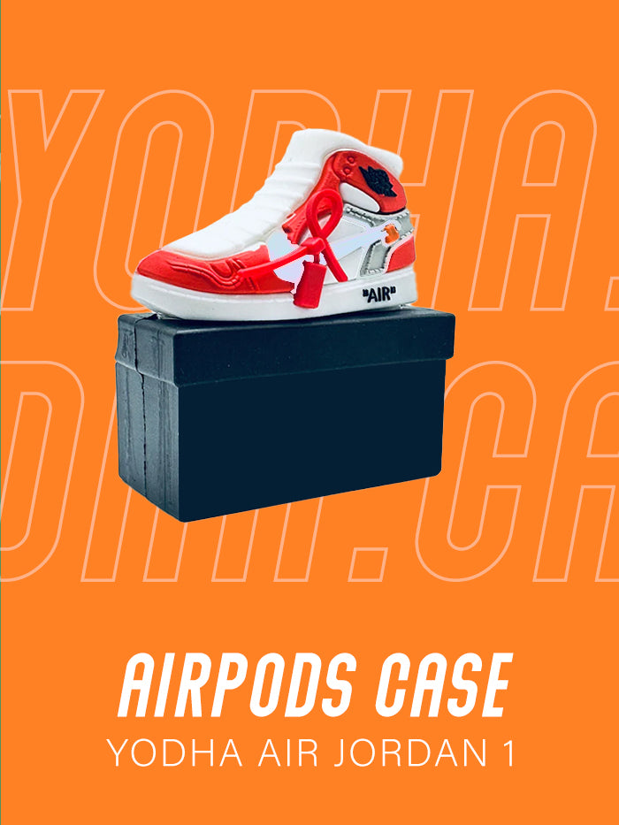 Air 1 High Red Shoe Airpods Case