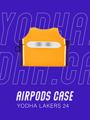 Lakers 24 Yellow Airpods Case