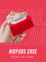 Air SB Dunk Cherry Sneaker Airpods Case