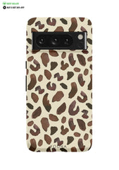 BROWN LEOPARD Snap Case