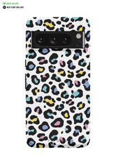 WHITE LEOPARD Snap Case