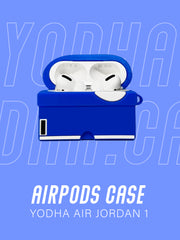 Air Dark Blue 1 High Sneaker Airpods Case