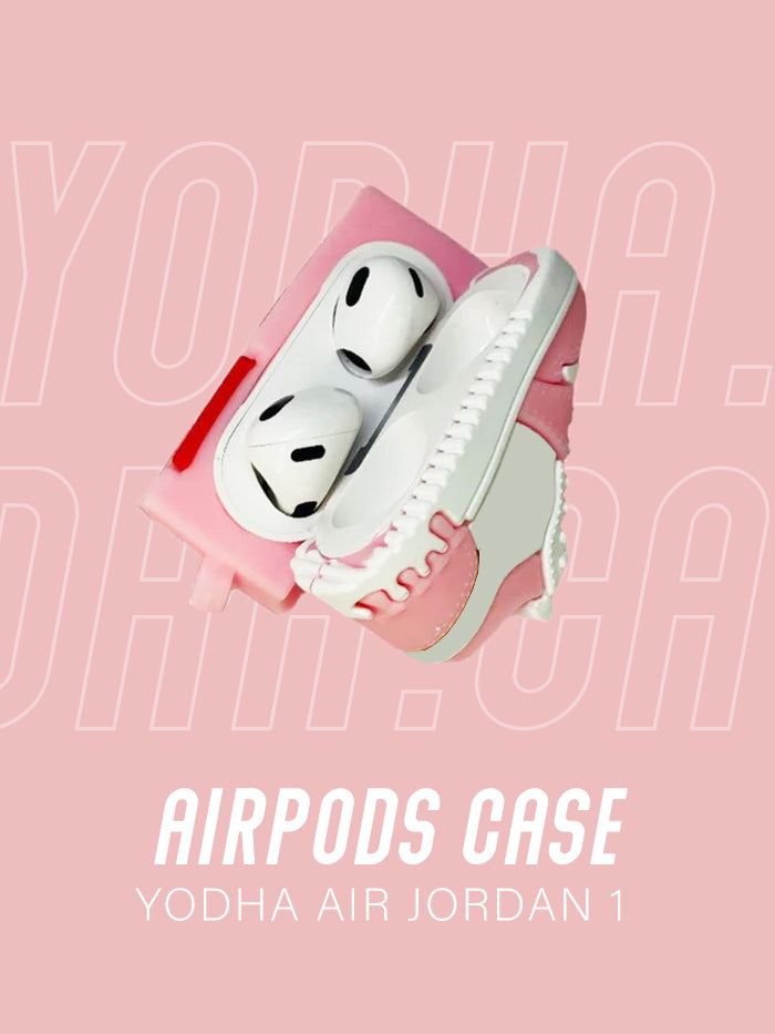 Air Pink 1 Low Shoe Airpods Case