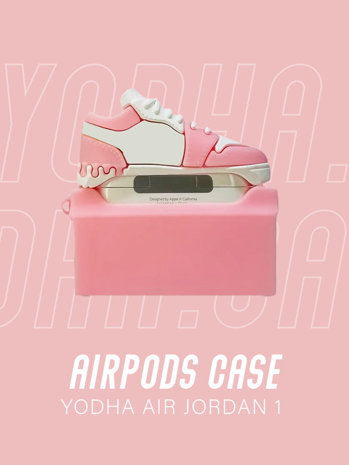 Air Pink 1 Low Shoe Airpods Case