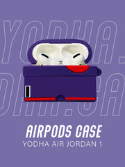 Air Purple 1 High Sneaker Airpods Case