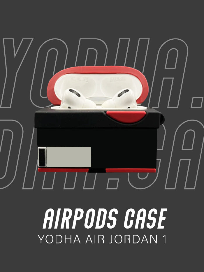 Air Red 1 High Shoe Airpods Case