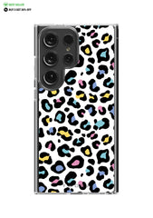 WHITE LEOPARD Clear Case