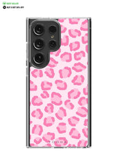 PINK LEOPARD Clear Case