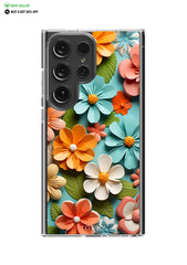 FALL FLOWERS Clear Case