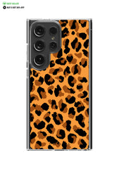 ORANGE LEOPARD Clear Case