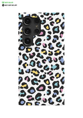 WHITE LEOPARD Snap Case