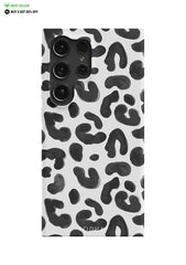 WHITE LEOPARD Snap Case