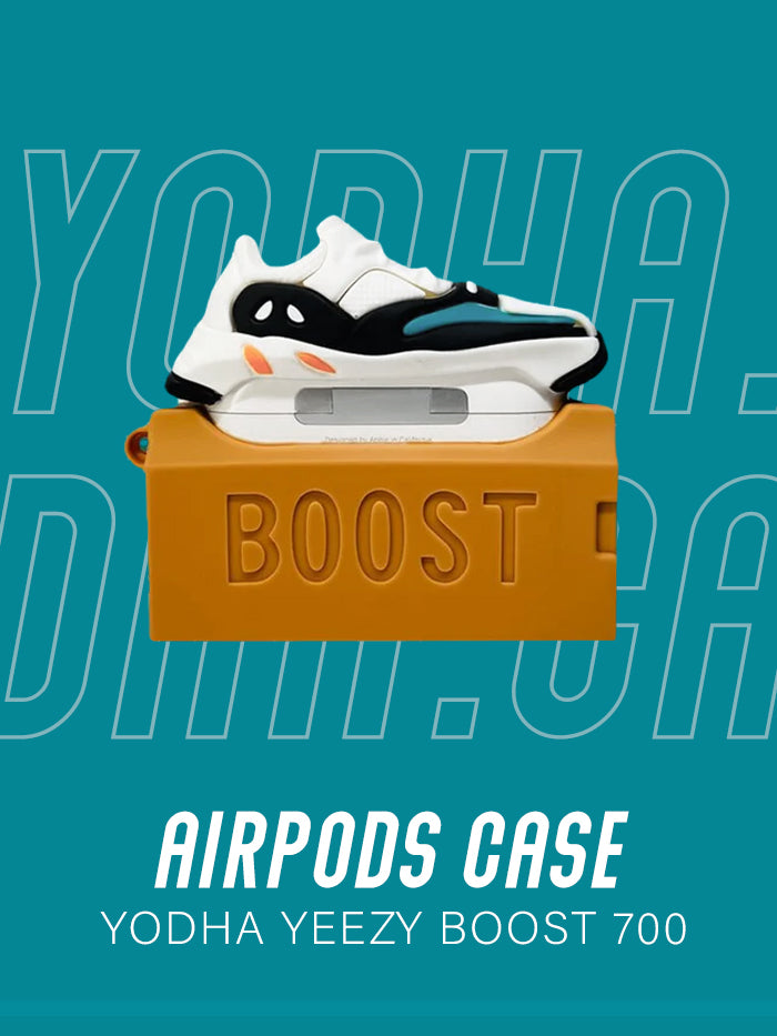 Yeezy 700 White Airpods Case