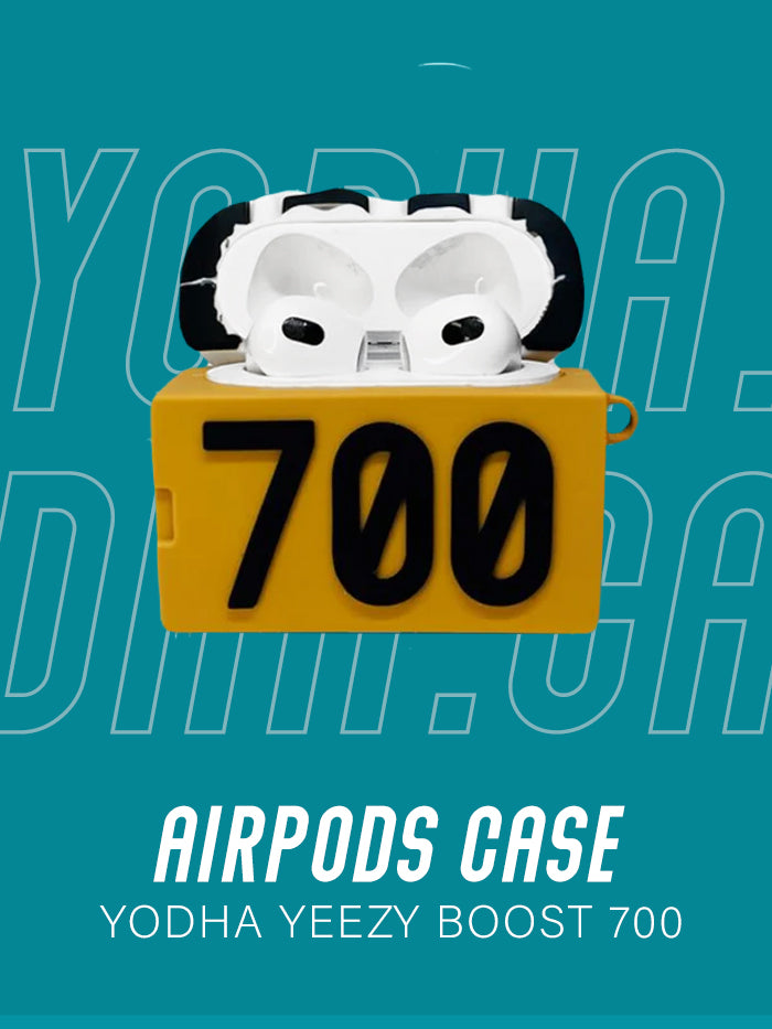 Yeezy 700 White Airpods Case