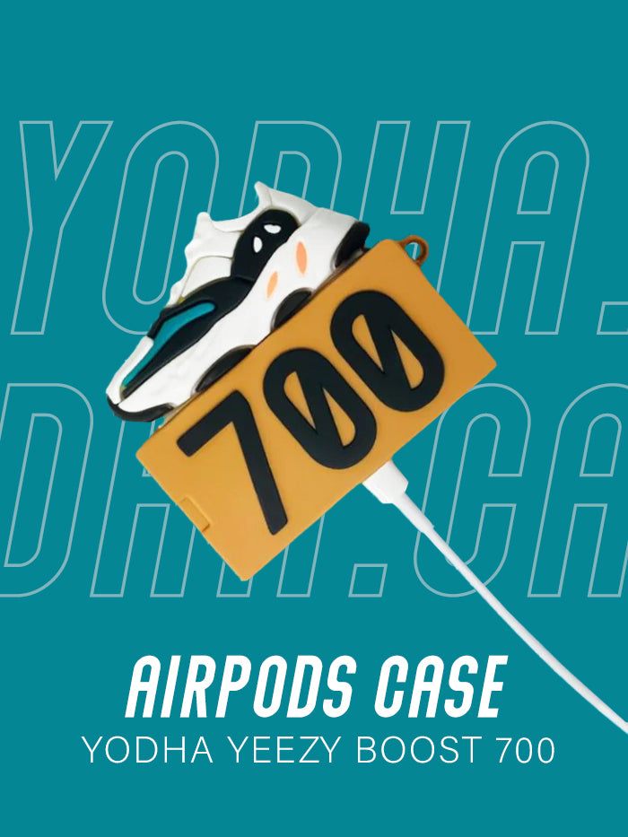 Yeezy 700 White Airpods Case