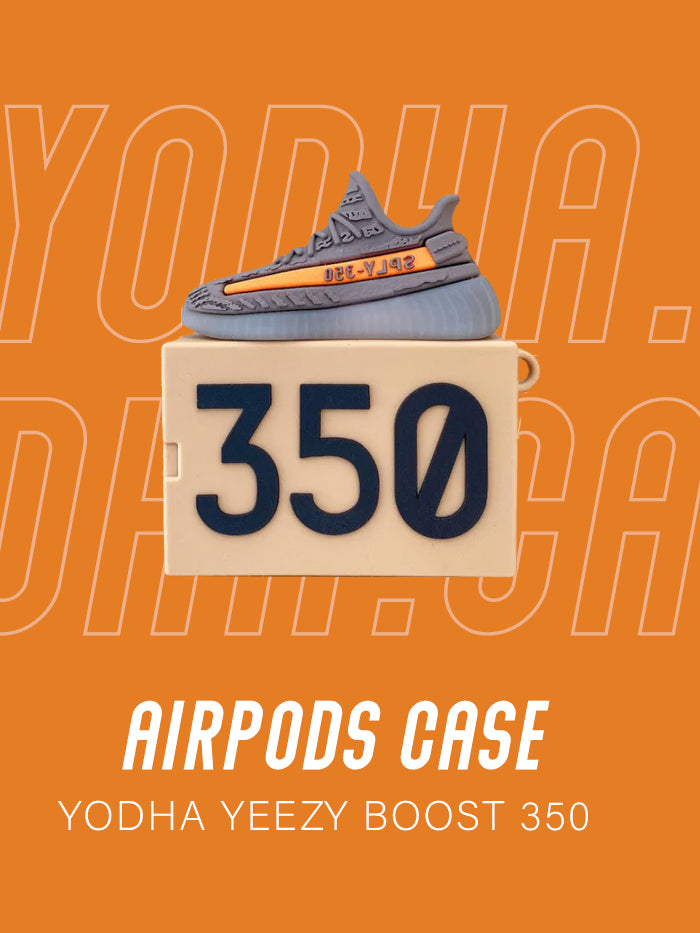 Yeezy 350 Grey Airpods Case