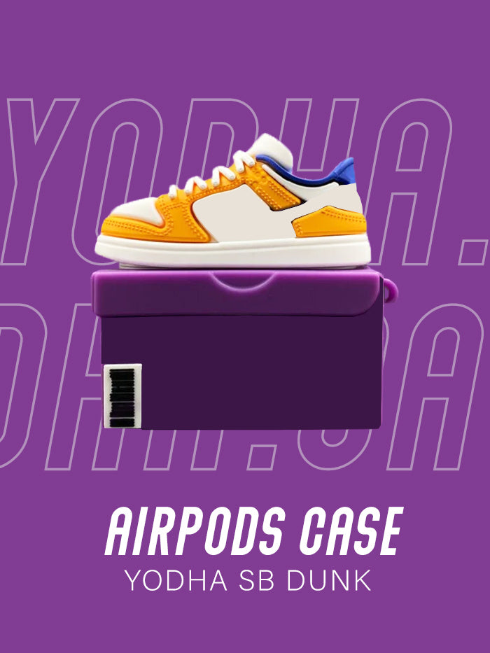 Low Air Yellow Sneaker Airpods Case